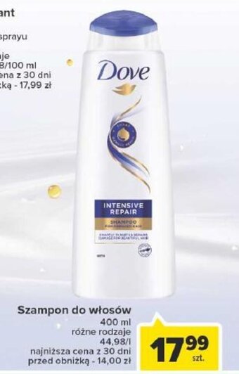 Carrefour Szampon do włosów 400 ml oferta