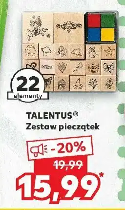 Kaufland Zestaw pieczątek 1 ZES 22 SZT oferta