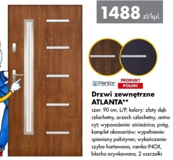 Mrówka Drzwi zewnętrzne pantor oferta