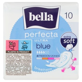 Sedal Bella perfecta ultra blue extra soft podpaski higieniczne 10 sztuk oferta