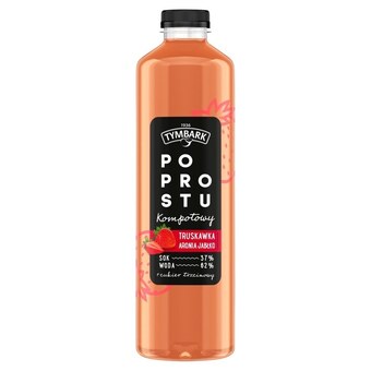 Selgros Tymbark po prostu napój kompotowy truskawka aronia jabłko 1,25 l oferta
