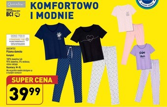 ALDI Piżama damska queentex oferta