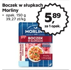 Odido Morliny boczek w słupkach 150 g oferta