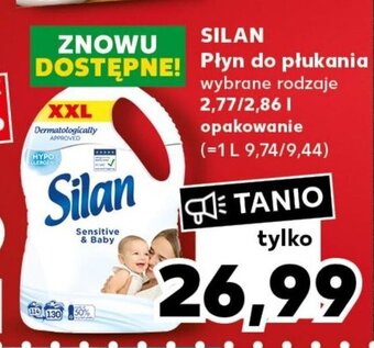 Kaufland SILAN Płyn do płukania 2,77/2,86l oferta