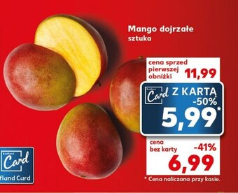 Kaufland Mango dojrzałe oferta