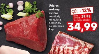 Kaufland Udziec wołowy ekstra 1 kg oferta