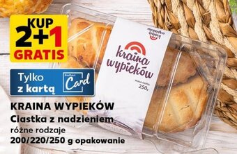 Kaufland KRAINA WYPIEKÓW Ciastka z nadzieniem 200-250g oferta