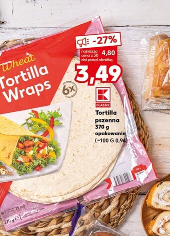 Kaufland Tortilla pszenna 370g oferta