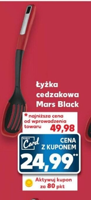 Kaufland Łyżka cedzakowa Mars Black oferta
