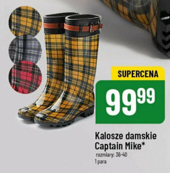 Polomarket Kalosze damskie Captain Mike rozmiary: 36-40 oferta