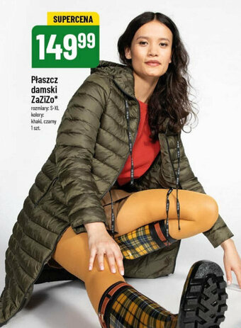 Polomarket Płaszcz damski ZaZiZo rozmiary: S-XL oferta