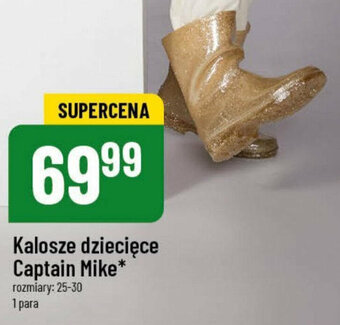 Polomarket Kalosze dziecięce Captain Mike rozmiary: 25-30 oferta