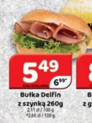 Delfin Butka Delfin z szynką 260g oferta