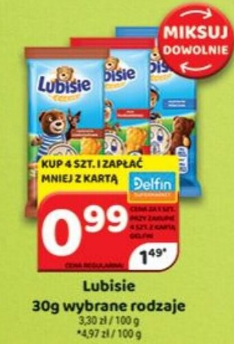 Delfin Lubisie 30g oferta