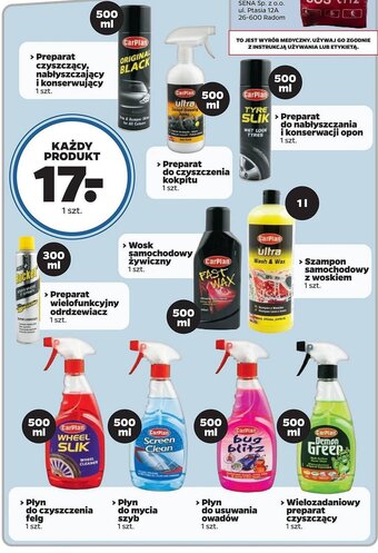 Netto Preparat do nabłyszczania i konserwacji plastiku i gumy original black oferta