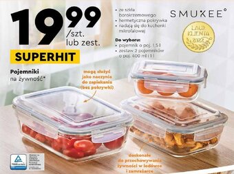 Biedronka Pojemniki na żywność oferta