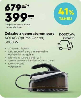 SOLAC Żelazko z generatorem pary