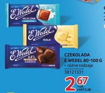 Selgros CZEKOLADA E.WEDEL 80-100 G oferta