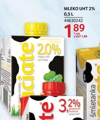 Selgros MLEKO UHT 2% 0,5 L oferta