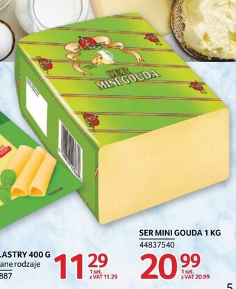 Selgros SER MINI GOUDA 1 KG oferta