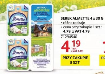 Selgros SEREK ALMETTE 4 x 30 G oferta