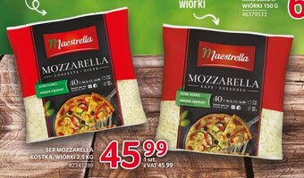 Selgros SER MOZZARELLA KOSTKA, WIÓRKI 2,5 KG oferta