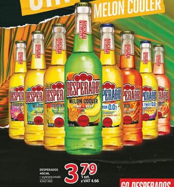 Selgros DESPERADOS 400 ML oferta