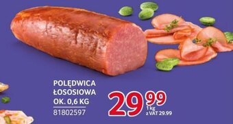 Selgros POLĘDWICA ŁOSOSIOWA OK. 0,6 KG oferta