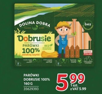Selgros PARÓWKI DOBRUSIE 100% 160 G oferta
