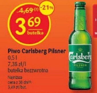 Delikatesy Centrum Piwo Carlsberg Pilsner 0,5 l oferta