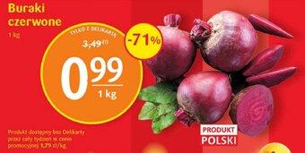 Delikatesy Centrum Buraki czerwone 1 kg oferta
