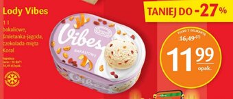 Delikatesy Centrum Lody Vibes 1 l oferta
