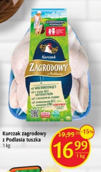 Kurczak zagrodowy z Podlasia tuszka 1 kg