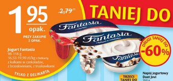 Delikatesy Centrum Jogurt Fantasia 98-118 g oferta