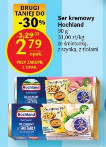 Delikatesy Centrum Ser kremowy Hochland 90 g oferta