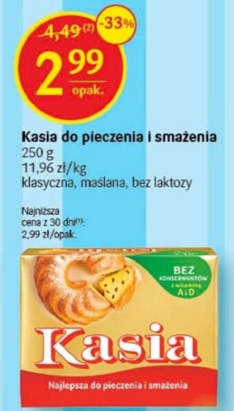 Delikatesy Centrum Kasia do pieczenia i smażenia 250 g oferta