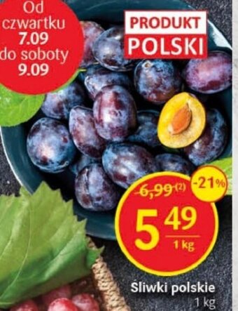 Delikatesy Centrum Śliwki polskie 1 kg oferta