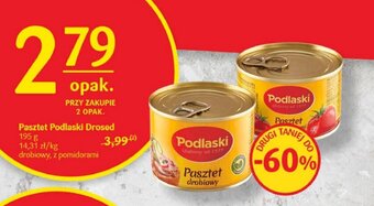 Delikatesy Centrum Pasztet Podlaski Drosed 195 g oferta
