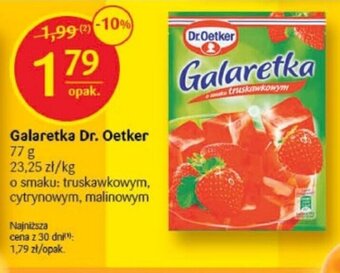 Delikatesy Centrum Galaretka Dr. Oetker 77 g oferta