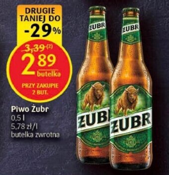 Delikatesy Centrum Piwo Żubr 0,5 l oferta