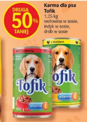 Delikatesy Centrum Karma dla psa Tofik 1,25 kg oferta
