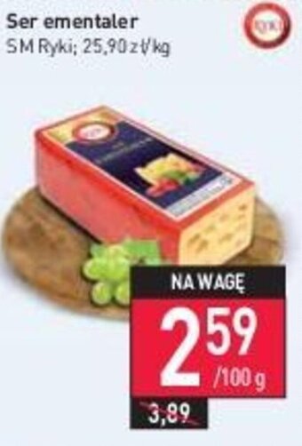 Stokrotka Ser ementaler SM Ryki 100 g oferta