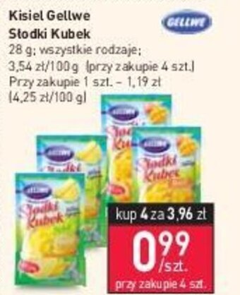 Stokrotka Kisiel Gellwe i Słodki Kubek 200g oferta