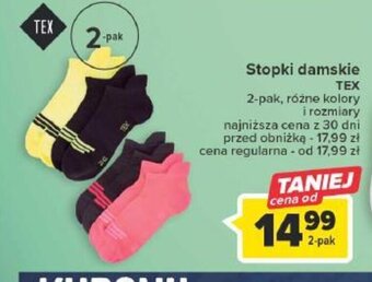 Carrefour Stopki damskie oferta