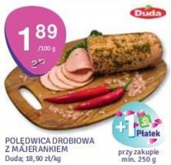 Stokrotka POLEDWICA DROBIOWA Z MÁJERANKIEM Duda 100g oferta