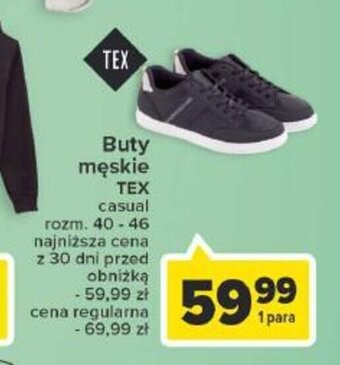 Carrefour Buty męskie oferta