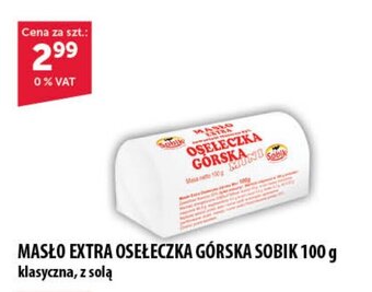 Eurocash MASŁO EXTRA OSEŁECZKA GÓRSKA SOBIK 100 g oferta