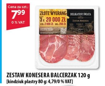 Eurocash ZESTAW KONESERA BALCERZAK 120 g oferta