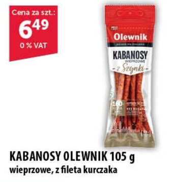 Eurocash KABANOSY OLEWNIK 105 g oferta