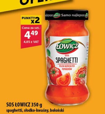 Eurocash SOS ŁOWICZ 350 g oferta
